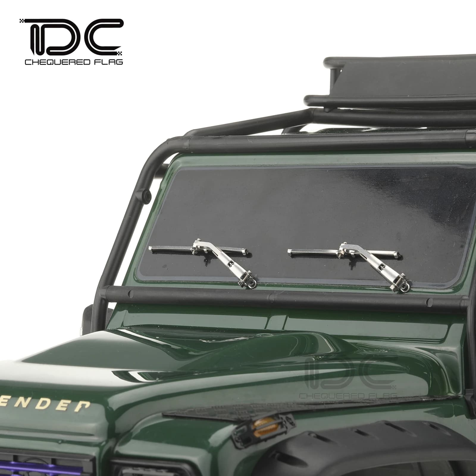 Essuie-glace métallique à échelle DC 1/10 1/8, accessoires de voiture sur chenilles RC AXIAL SCX10 J