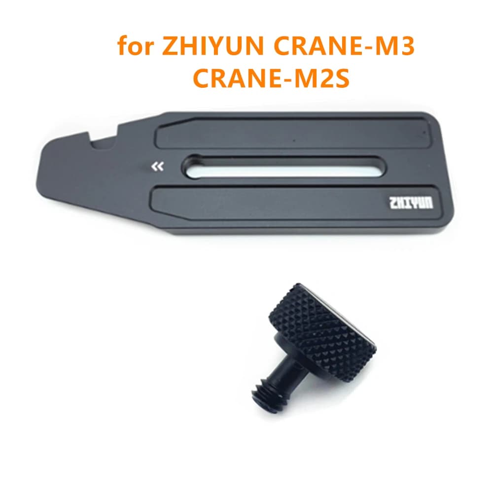 Base de montage de plaque de dégagement rapide pour appareil photo, pour stabilisateur ZHIYUN Crane 