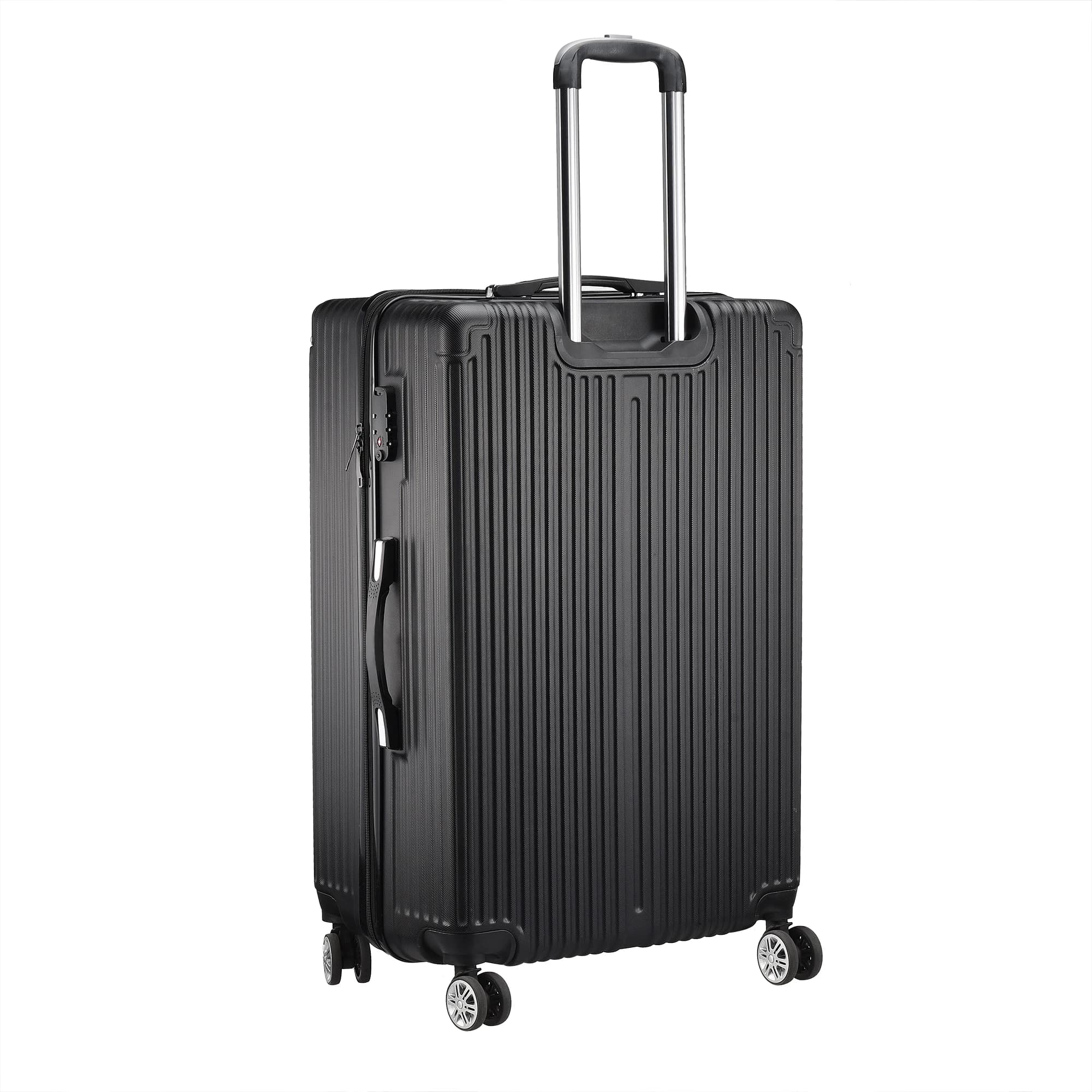 Ensemble de valises Lazyspace 3 pièces, valise de voyage avec roulettes et serrure, ensembles de bag