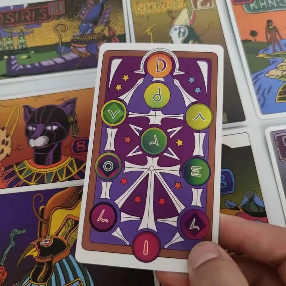 10.3*6CM JoJo Tarot cartes jeu de cartes 84 pièces