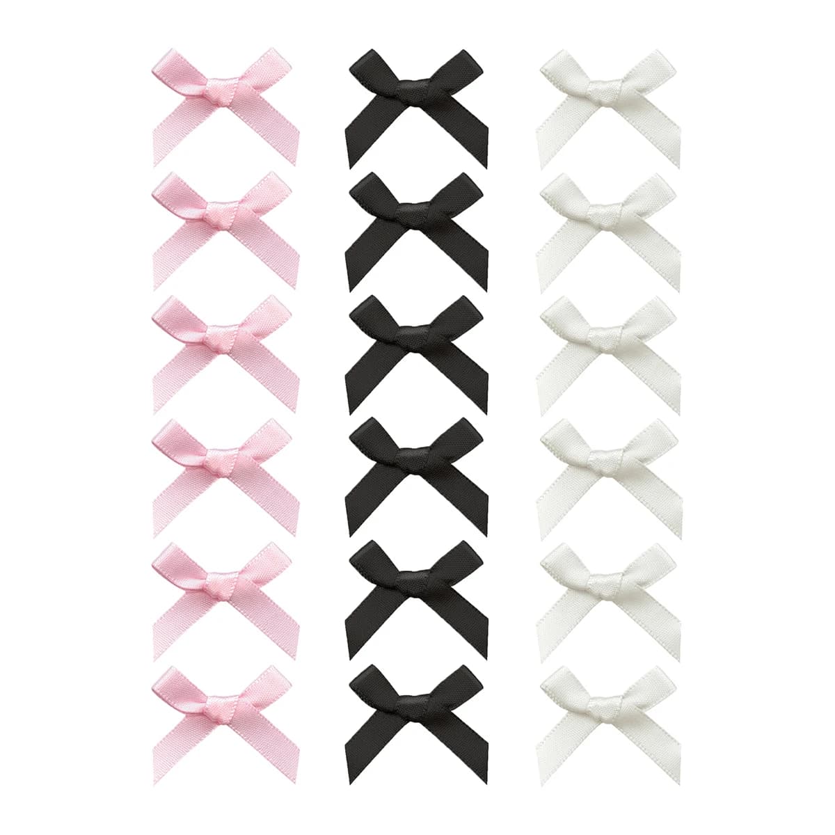 Ensemble d'accessoires pour cheveux pour femmes, rubans colorés, nœuds, pinces à cheveux, sangles à 