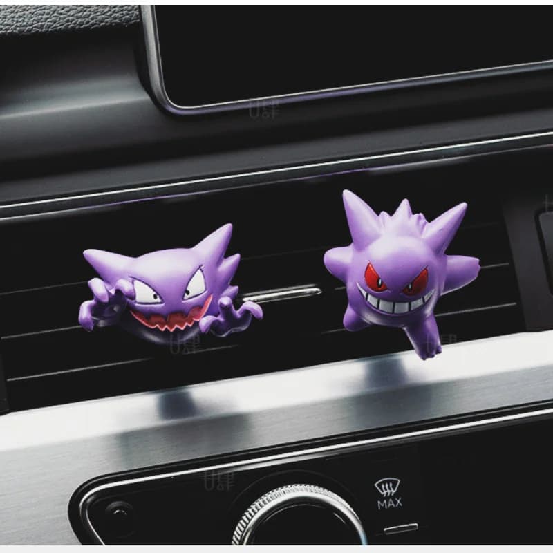 Emballage parfait fantôme Pokemon Figure voiture intérieur sortie d'air décoration Gastly Gengar Hau
