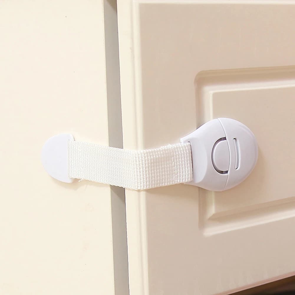 Serrure d'armoire de sécurité pour enfants, 10 pièces, Protection de sécurité pour bébé, serrure de 