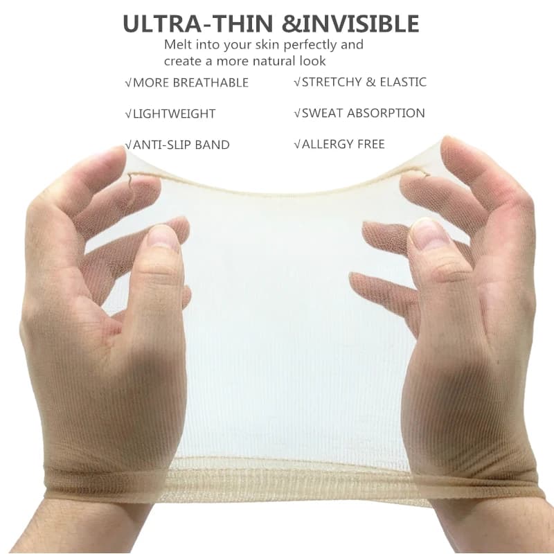 Bonnets de perruque transparents HD Ultra-fins pour femmes, bas Invisible, bonnet chauve, accessoire