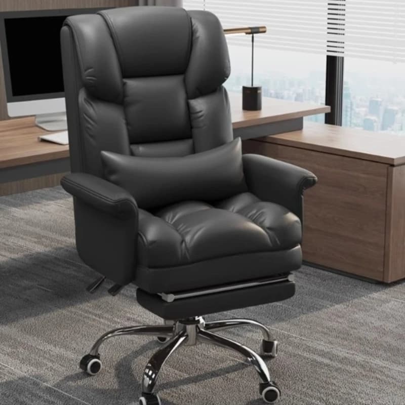Chaises d'ordinateur à domicile chaises de jeu de bureau avec repose-pieds chaise de bureau Support 