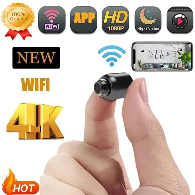 Mini caméra sans fil 1080P Surveillance sécurité vidéo caméra Vision nocturne détection de mouvement