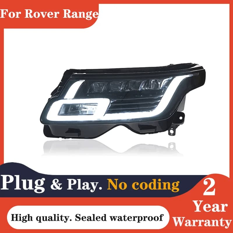 Phares pour Land Rover série L405, anciens à nouveaux, avec matrice LED, à brancher