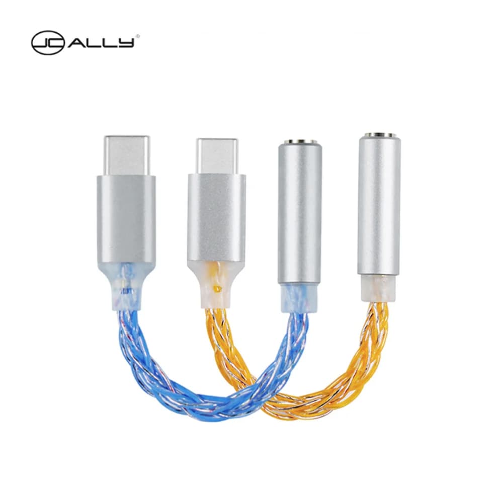 JCALLY JM6-Amplificateur audio numérique portable, type C vers 3.5mm CX31993, radiateur Hifi, adapta