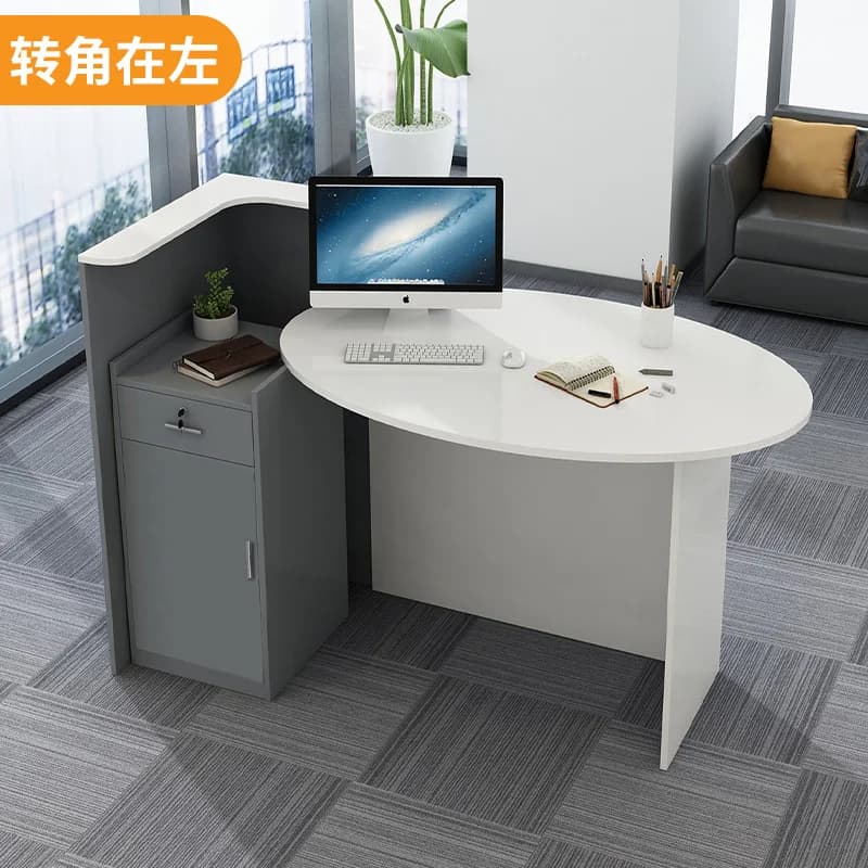 Bureau d'appoint blanc, salon de luxe, crème, Unique, chinois, créatif, Design, décorations de salle