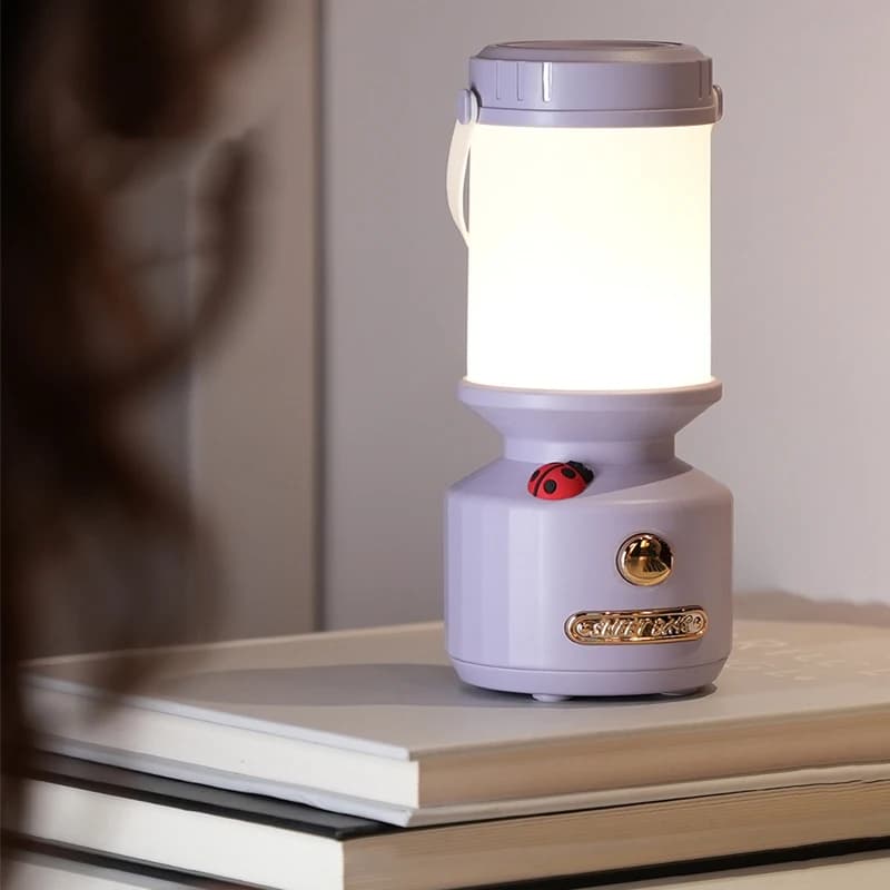 Lampe de camping LED aste, 3 documents, gradation en continu, extérieur, portable, lumière d'urgence