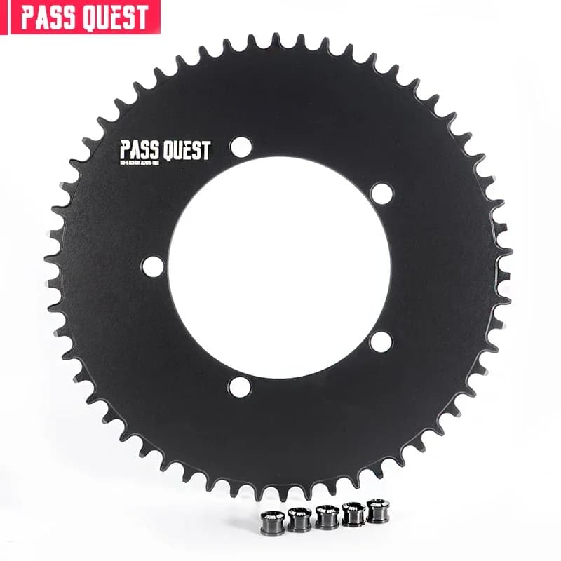 PASS QUEST 130BCD plateau 5 griffes disque fermé rond/ovale 42/44/46/48/50/52/54/56/58/60T pour péda
