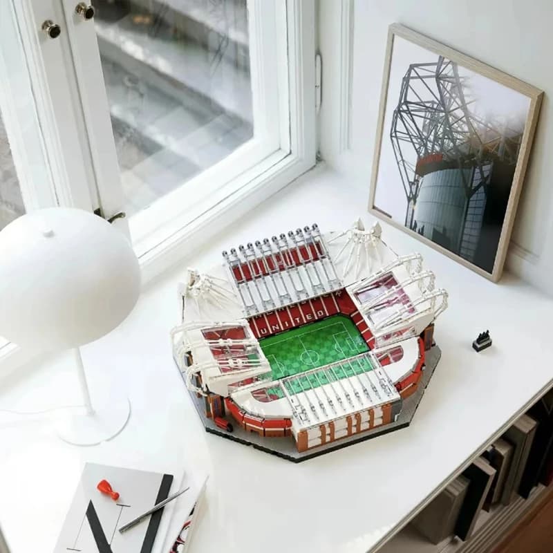 Puzzle en papier 3D, stade de terrain de Football, modèle assemblé, jouets éducatifs créatifs, brico