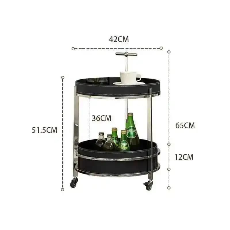 Tables basses, chariot de service, hôtel, multifonctionnel, luxe, design moderne, table d'appoint un