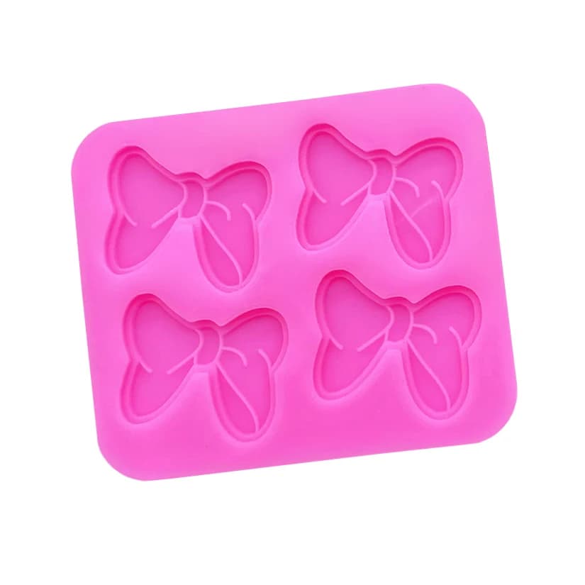 Moule en silicone pour nœuds, outils de résine, moule à cupcakes, outils de décoration de gâteaux en
