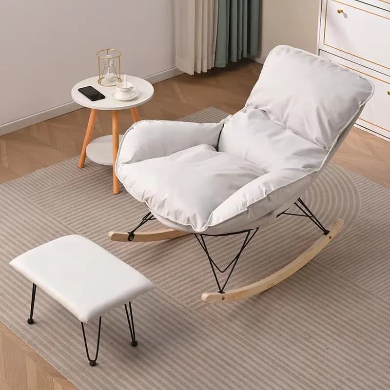 Loisirs et technologie confortable tissu balcon chaise à bascule maison paresseux loisirs canapé ext
