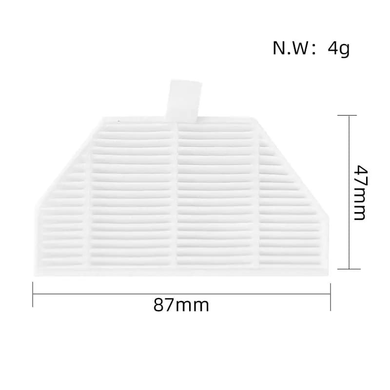 Accessoires pour aspirateur Robot Xiaomi Roidmi EVA, autonettoyant, SDJ06RM, brosse latérale princip