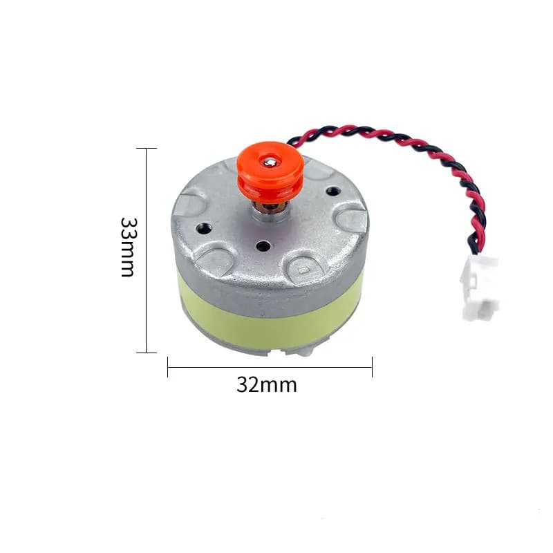 Moteur pour aspirateur Xiaomi Roborock S50 S51 S55 S5 S5 Max S6 Pure S6 MaxV avec poulie Orange, cap