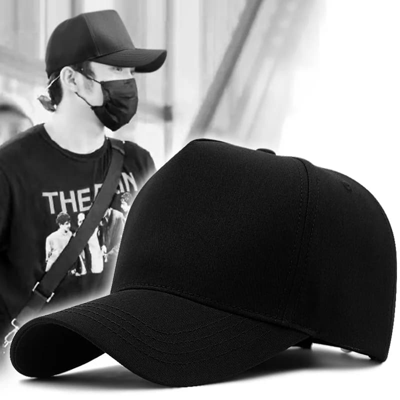 Coton grosse tête homme grande taille chapeaux de Baseball mâle extérieur grande taille Sport casque