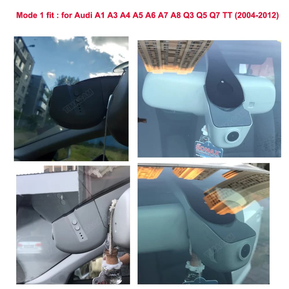 Nouveau FHD Wifi voiture DVR Dash Cam caméra pour Audi a4 b8 b9 a3 8v 8p a5 a6 c7 a7 q5 q7 q3 q8 q2 
