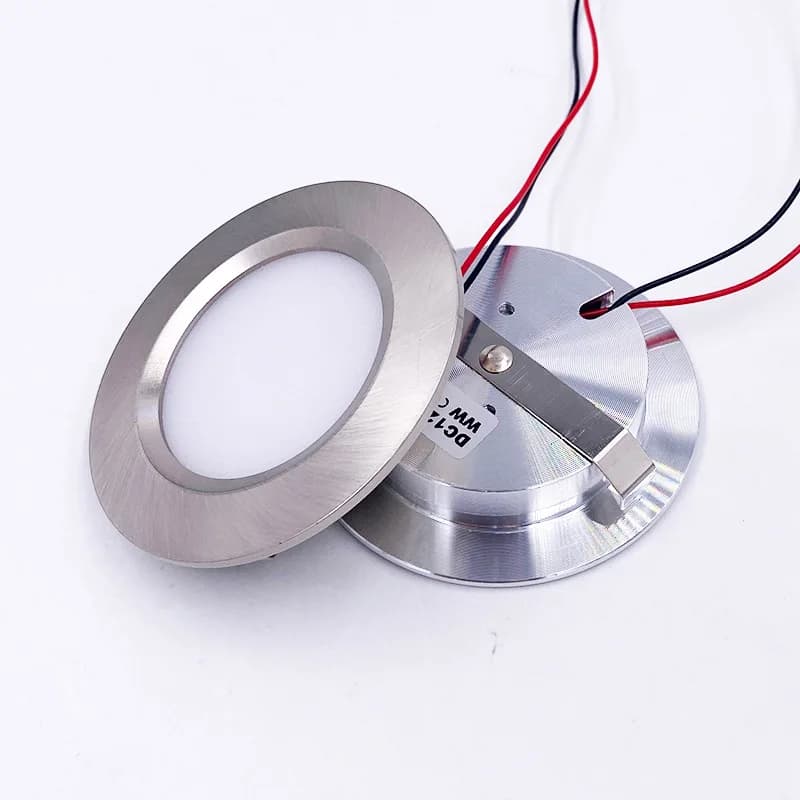 Mini Downlight LED Ultra-mince 3W intégré petit projecteur plafond DC12V cuisine salle de bains miro