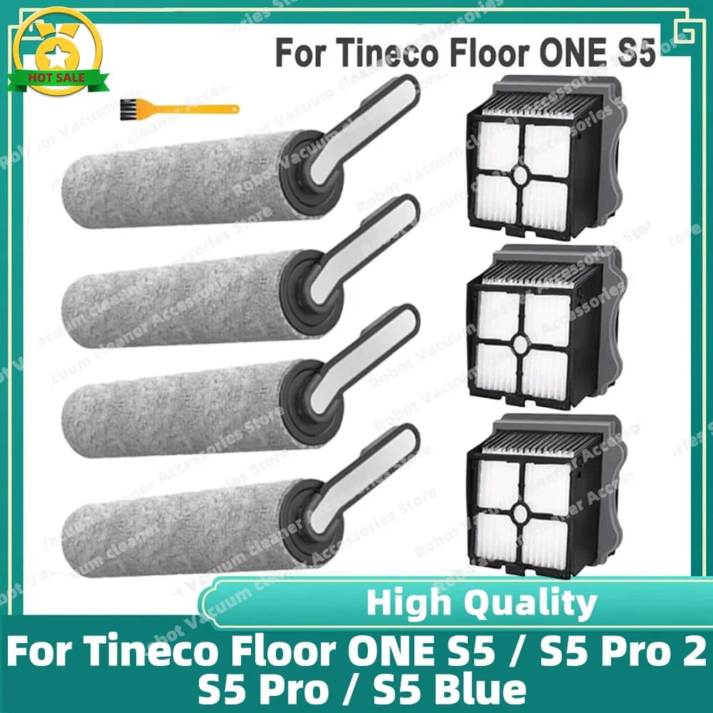 Convient pour Tineco Floor ONE S5 / S5 Pro 2 / S5 Pro / S5 Bleu, mais ❌ Pas pour la brosse et le fil
