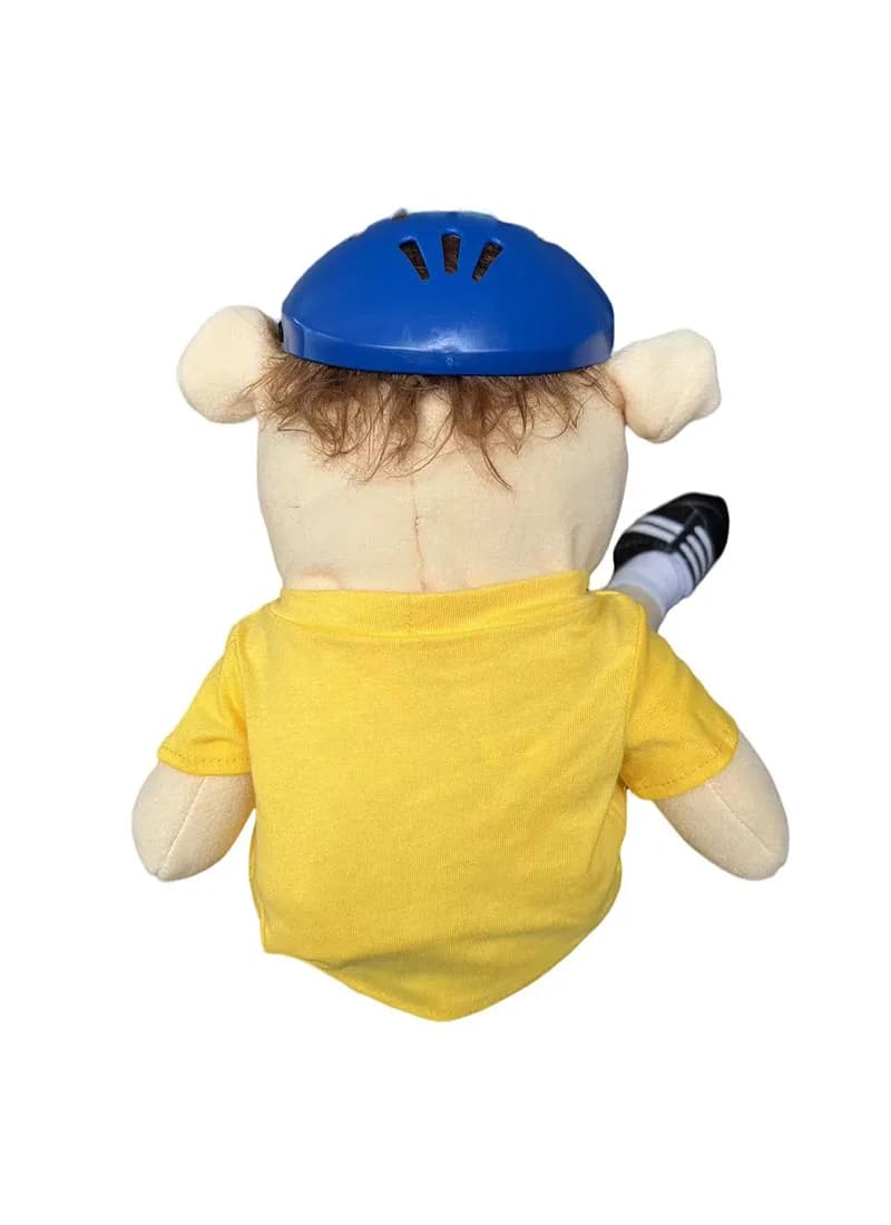 Jeffy-Marionnette à main en peluche pour enfants, beurre doux, Talk Show, accessoires de fête de Noë