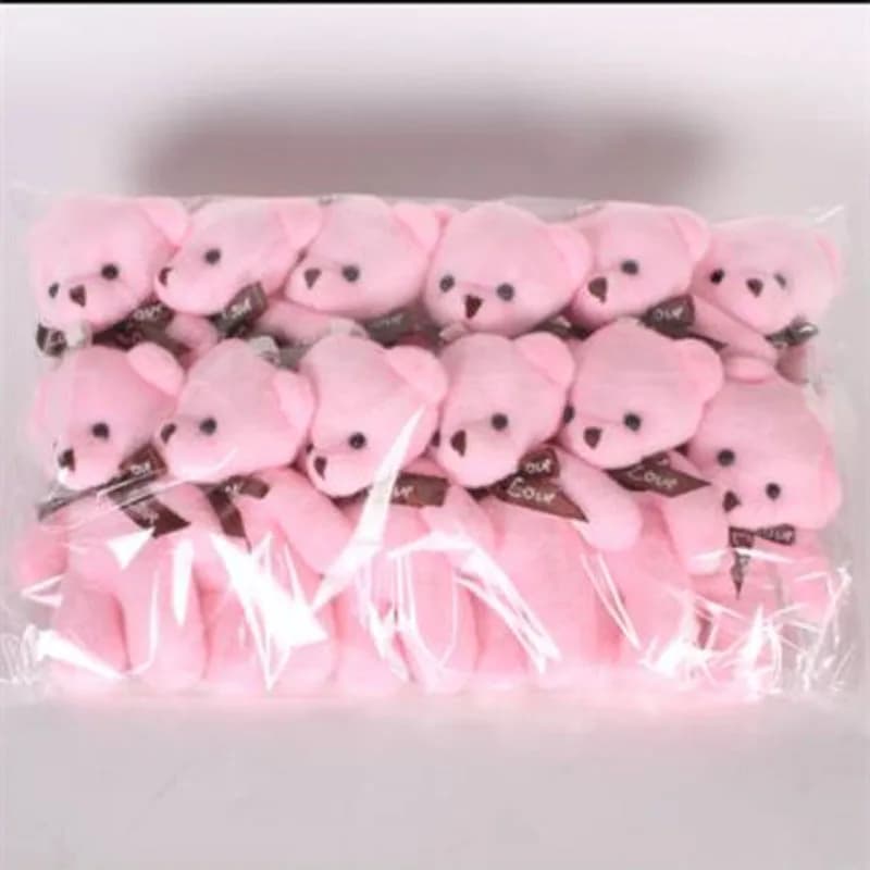 12 pièces/lot ours en peluche doux jouets en peluche Mini ours en peluche poupées jouet petit cadeau