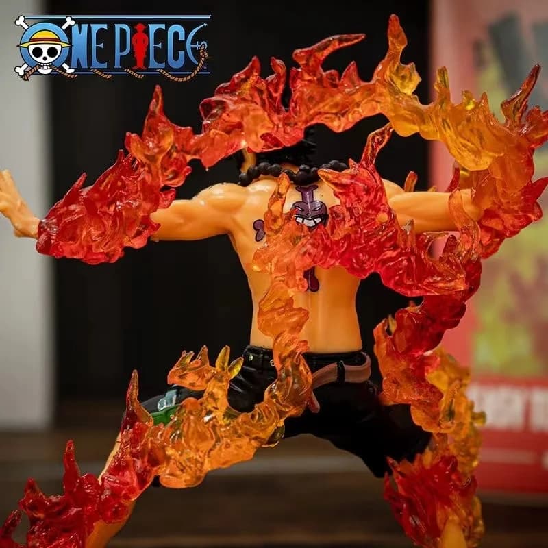 Figurines d'action de feu Portgas D ZanBattle, figurine de collection d'anime japonais, modèle en PV