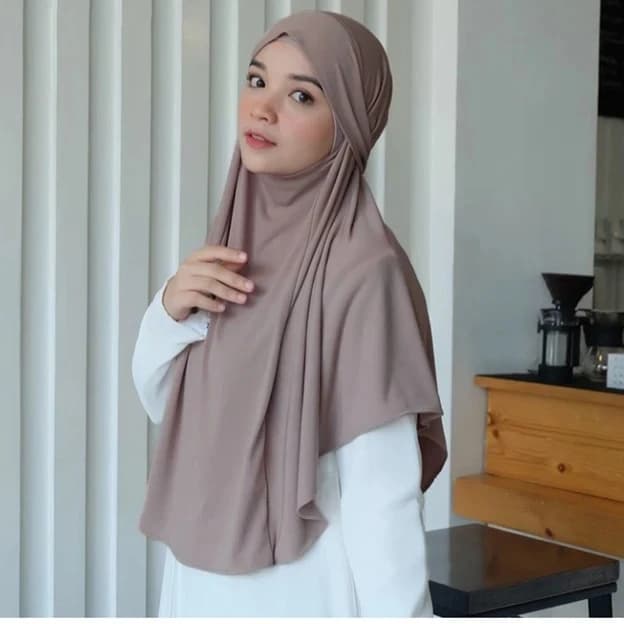 Grande écharpe ethnique musulmane unie pour femmes, Hijab islamique musulman, Turban instantané, éch