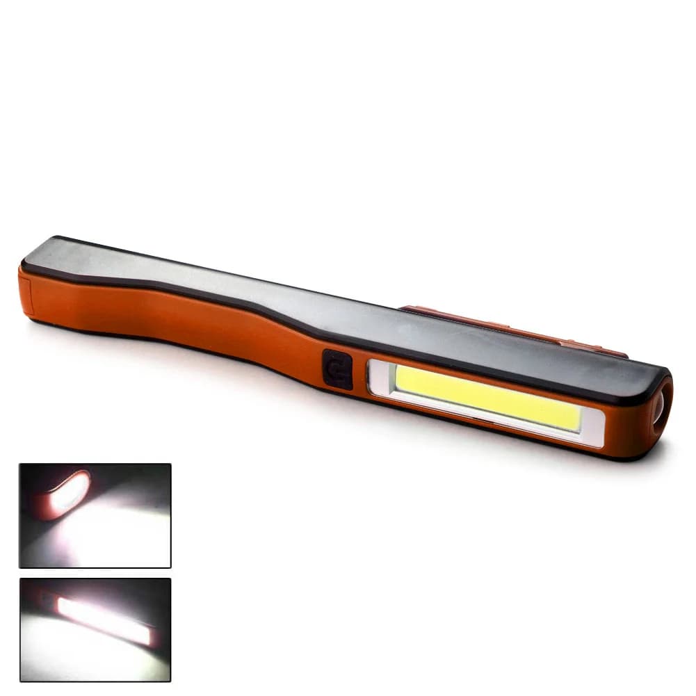 Puissante lampe de travail LED COB pour voiture, Garage, mécanicien, stylo magnétique Rechargeable p