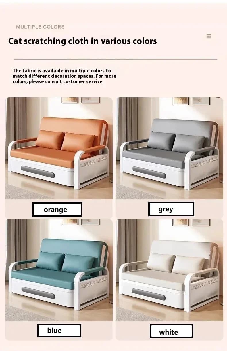 Canapé pliable frais pour la maison, ensemble de meubles de lit pliable, meubles de salon, lit minim