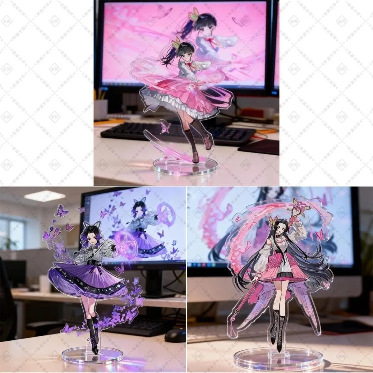 Les trois sœurs autour de l'animation Ghost Killing Blade sont des filles magiques super mignonnes. 