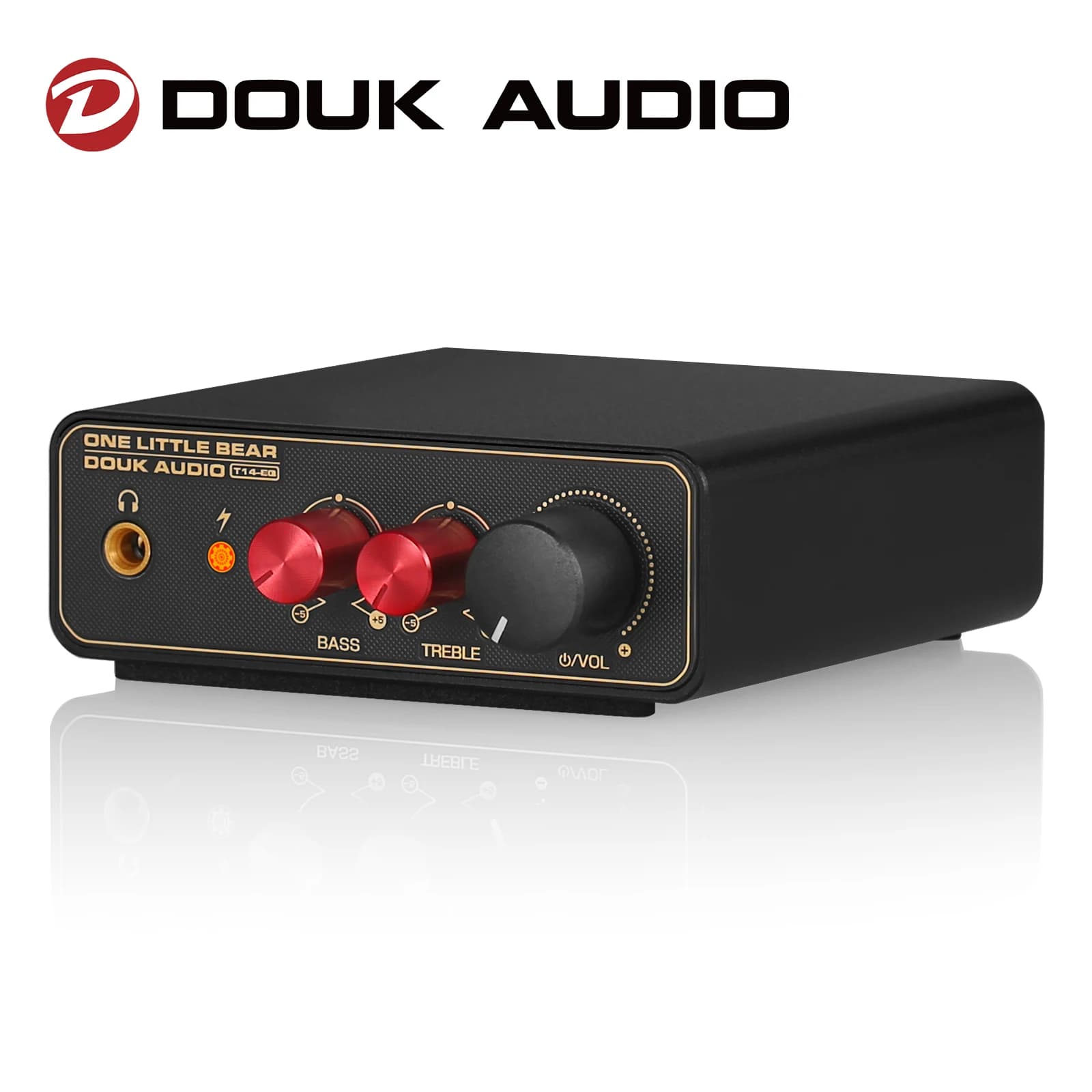 Douk Audio T14-EQ stéréo RIAA MM/MC préampli de scène Phono maison platine préamplificateur avec amp