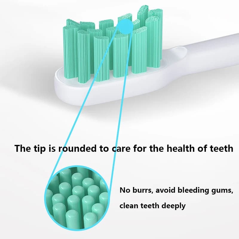 Têtes de brosse de rechange pour XIAOMI MIJIA T300/500, brosse à dents électrique sonique, aspirateu
