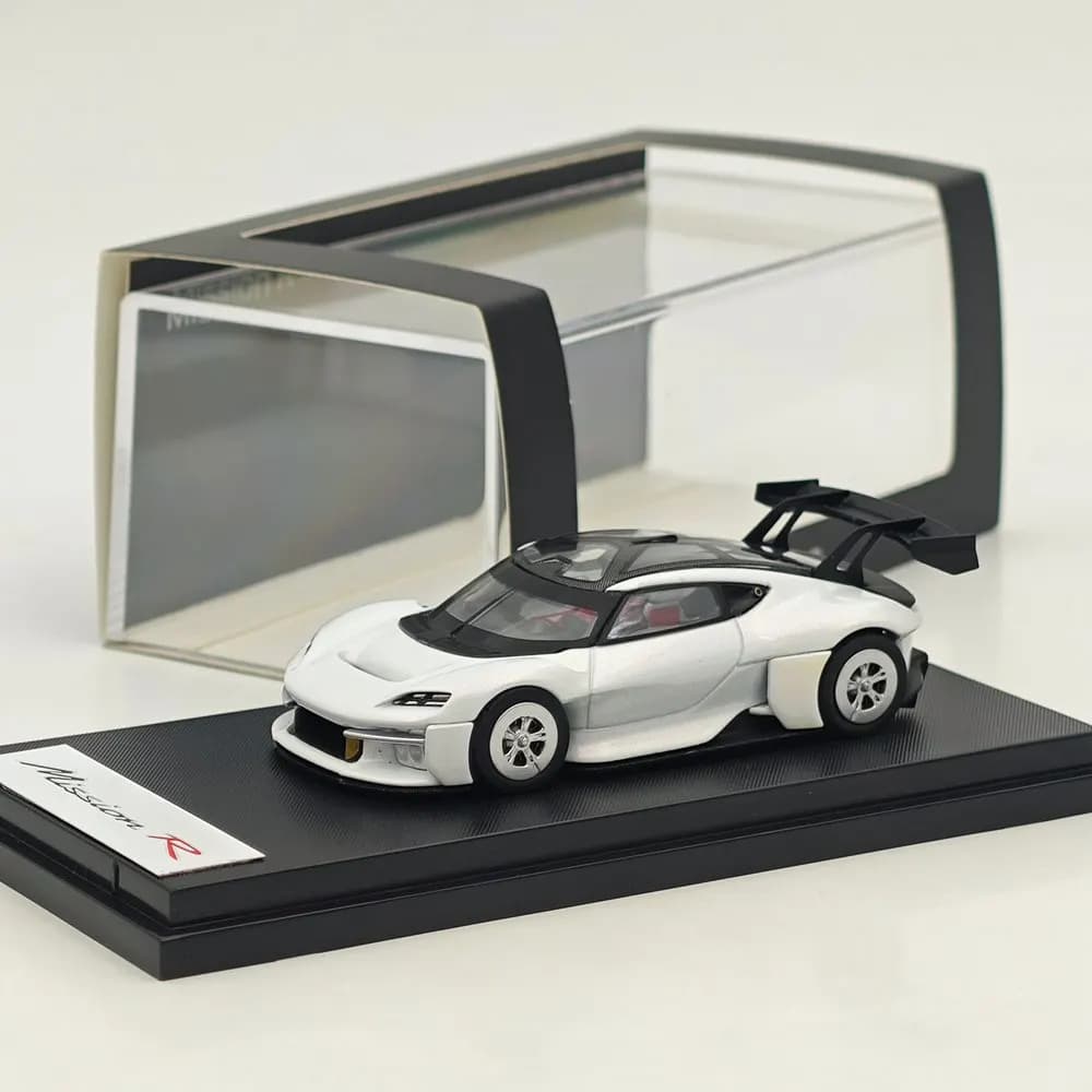 Karium 1/64 pour Mission R Concept, modèle de voiture miniature en métal, édition limitée, cadeau de
