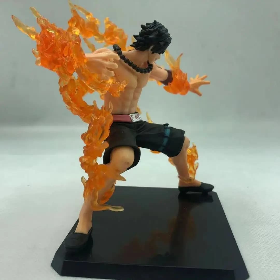 Figurines d'action de feu Portgas D ZanBattle, figurine de collection d'anime japonais, modèle en PV