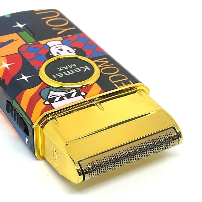 Jeu de lames de rechange pour tondeuse à cheveux Kemei KM-RS7098, tête de coupe de barbier pour tond