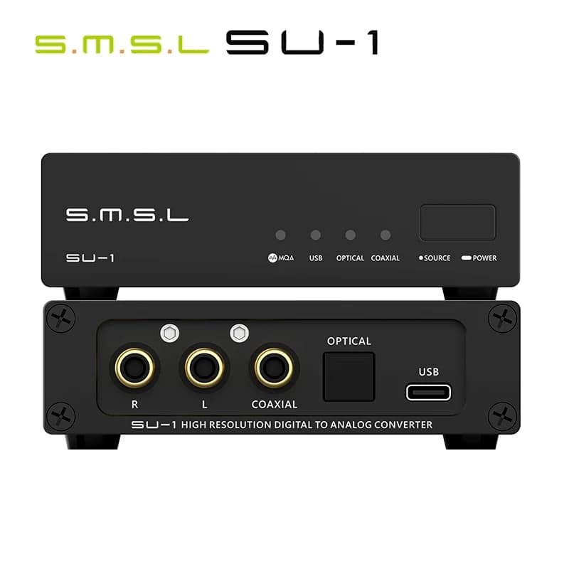 Décodeur audio SMSL SU-1 MQA MQA-CD AK4493S XU316 768 kHz/32 bits DSD512 SU1 DAC haute résolution