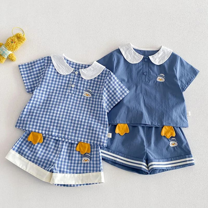 Shorts d'été 2026 pour enfants 9M-4T – Pantalons courts fins à motif quadrillé pour filles, vêtement