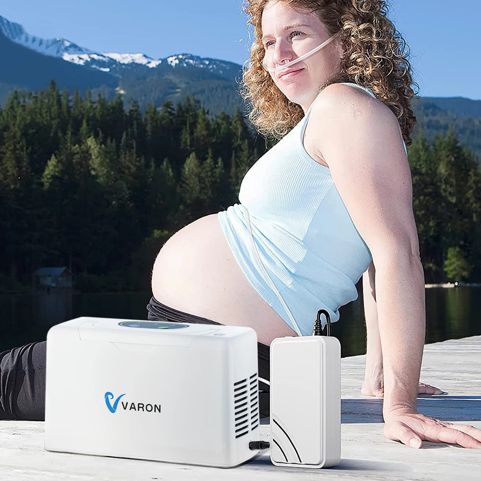 Varon-Purificateur d'air portable NT05, 3 litres, machine à flux pulsé 0-xygen, Con-cen-tra 32%, AC/