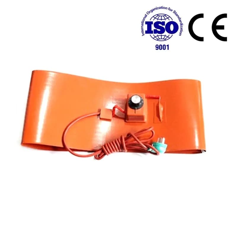 Bande de silicone Flexible 125x1730mm 1200W 220V, couverture chauffante pour tambour, baril d'huile,