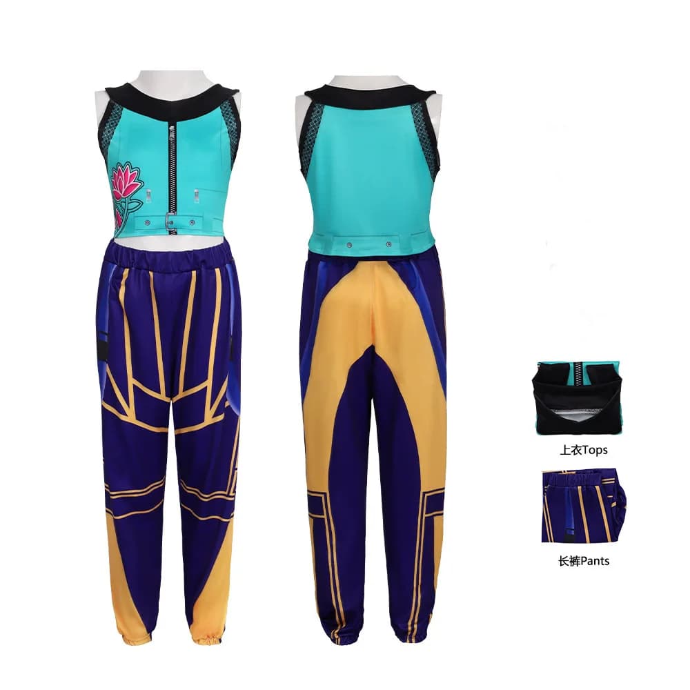 Ensembles de Cosplay de dessin animé pour filles, Costume de jeu de rôle de film pour filles, vêteme