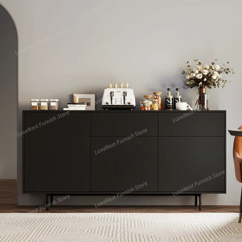 Meubles de salon de luxe en bois : Armoires de rangement, Buffet, Vitrine nordique, Meuble à vin des