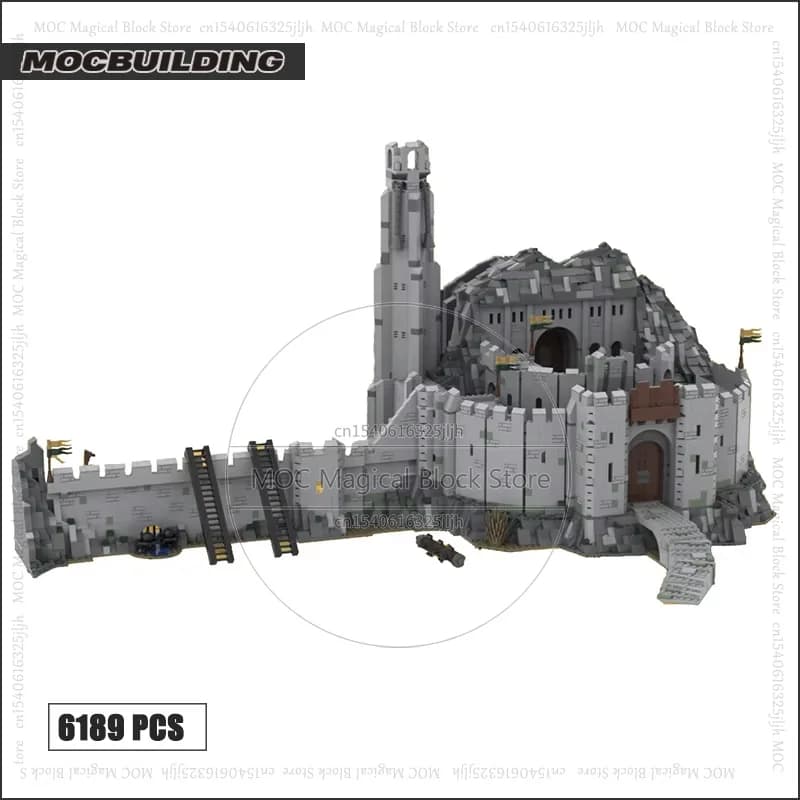 UCS – modèle de scène de film célèbre, blocs de construction Moc profond, technologie d'assemblage, 