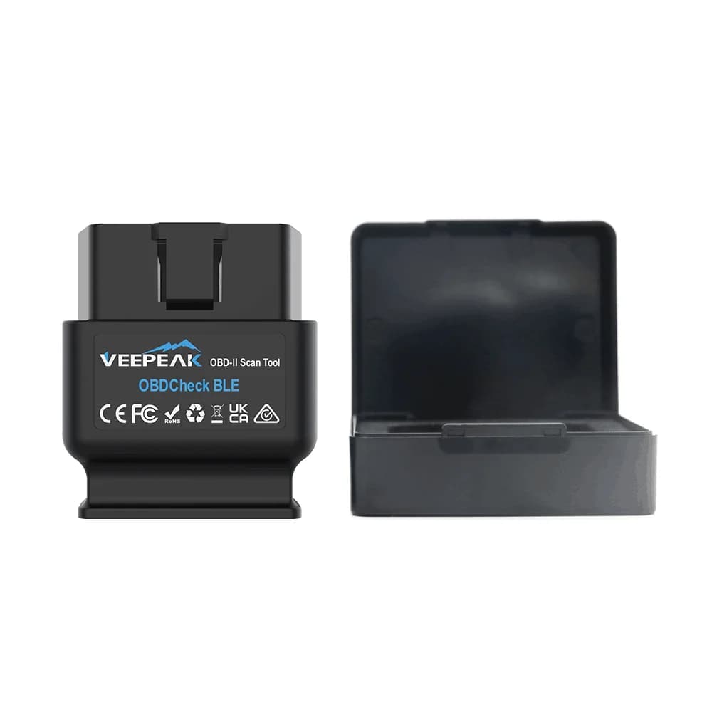 Veepeak OBDCheck BLE OBD2 Scanner Bluetooth pour voiture, lecteur de codes de diagnostic OBD II, out