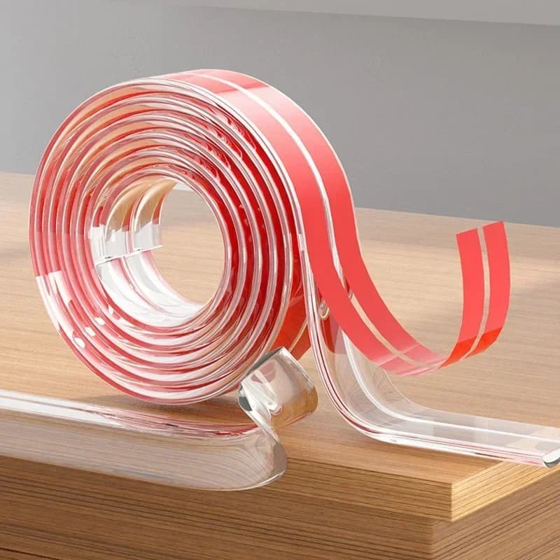 Bande de Protection transparente en PVC pour bébé, avec bande Double face, Anti-bosse, sécurité pour