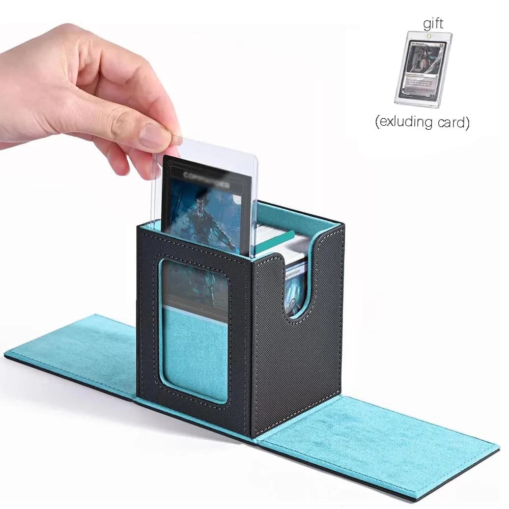 100 + nouvelle boîte de rangement de cartes TCG MT jeu de société commandant carte transportant boît