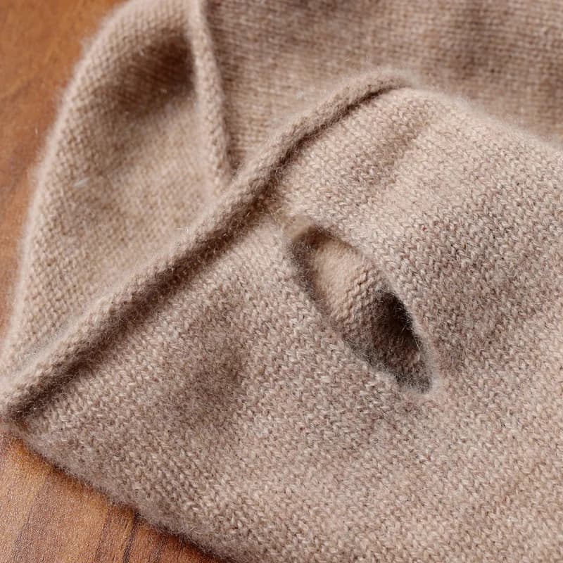 100% Pure laine tricoté anneau écharpe élégant foulard femme doux chaud cachemire faux col cou plus 