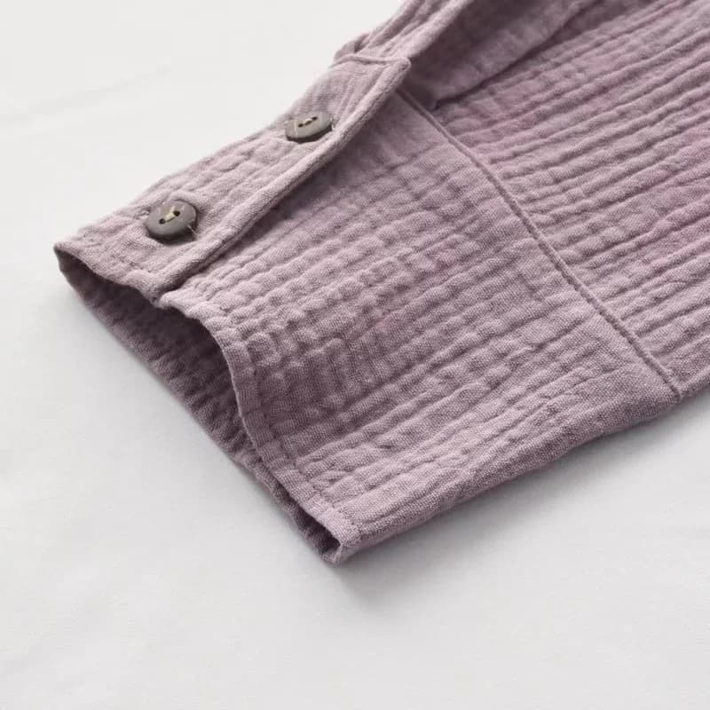 Robe chemise Chic et élégante pour femmes, 100% coton, col rabattu, manches longues, robe de fête d'