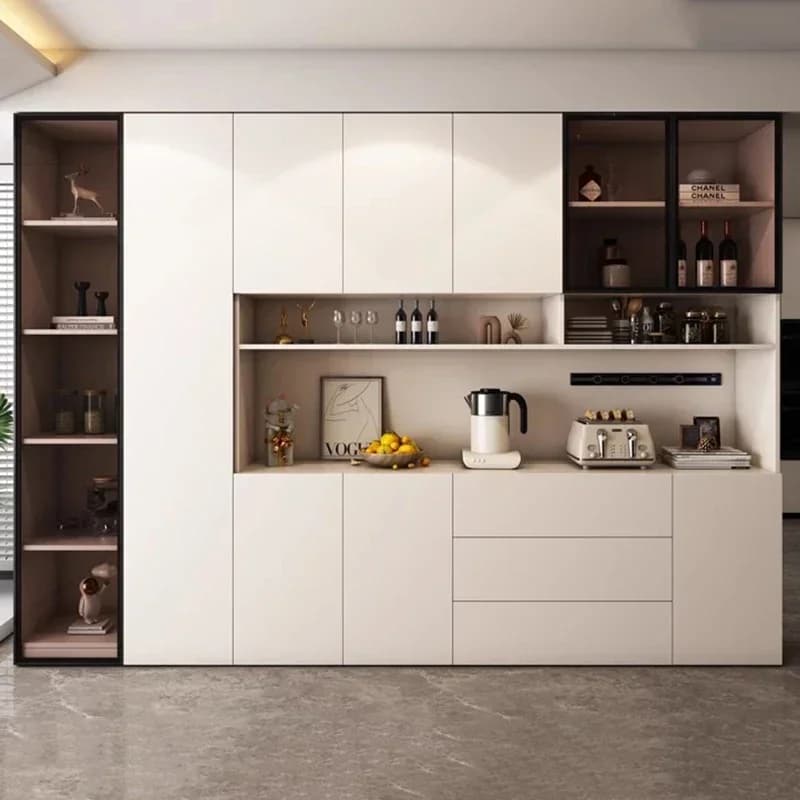 Cloisons multifonctions pour Bar, étagères de rangement mobiles, Armoire à vin, présentoir pour whis